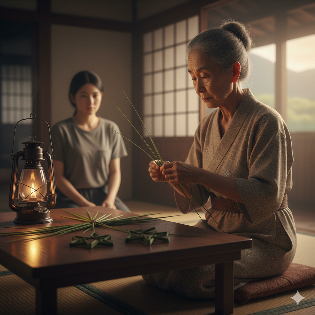 沖縄のおまじないに使う「サン」の作り方を解説